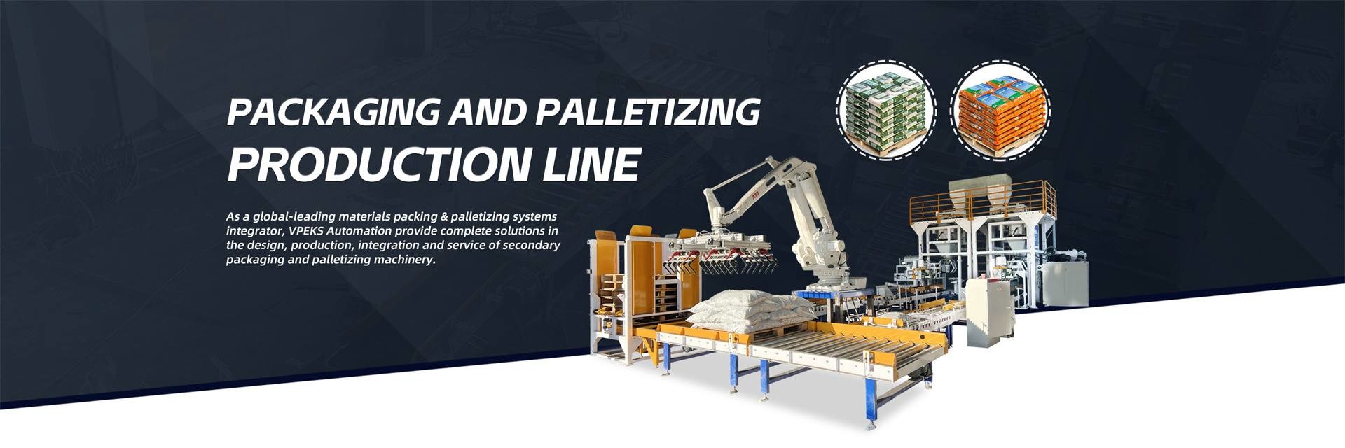 kualitas Mesin Palletizer Otomatis pabrik