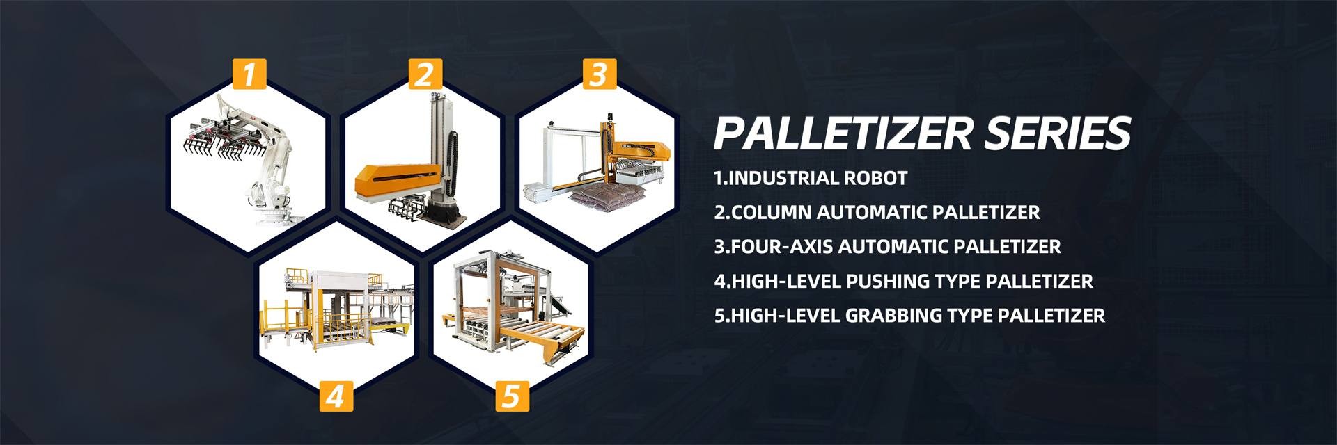 kualitas Mesin Palletizer Otomatis pabrik